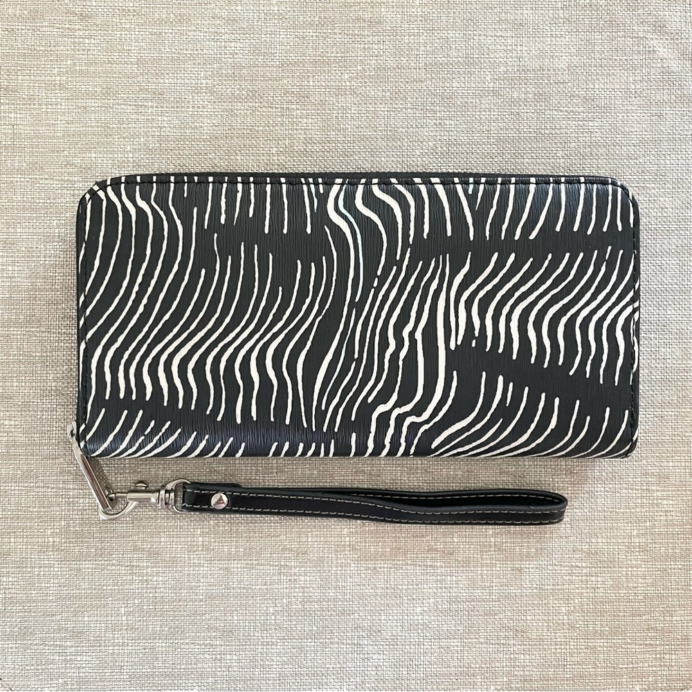Fossil Zebra Print Wallet